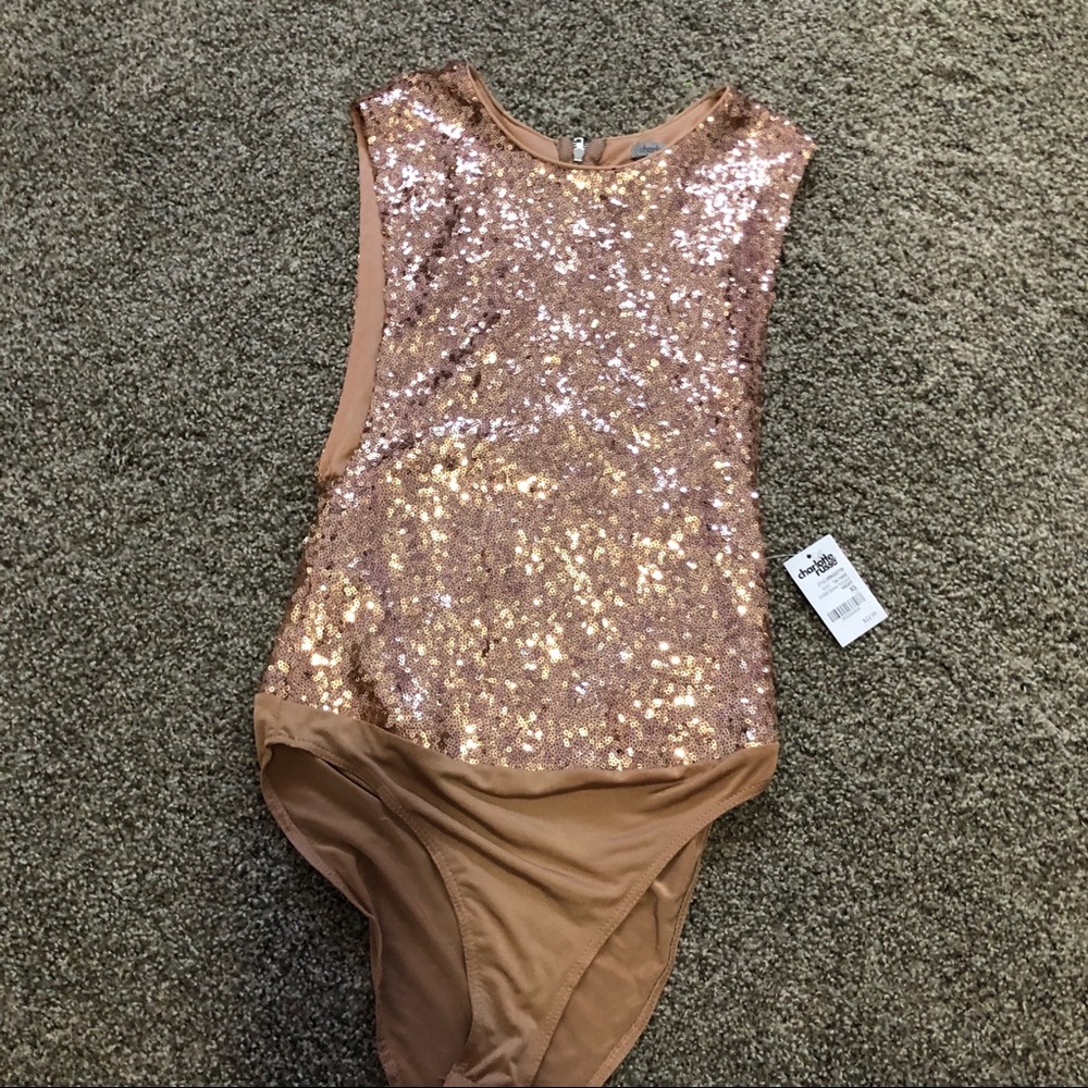 Charlotte Russe sequin body suit